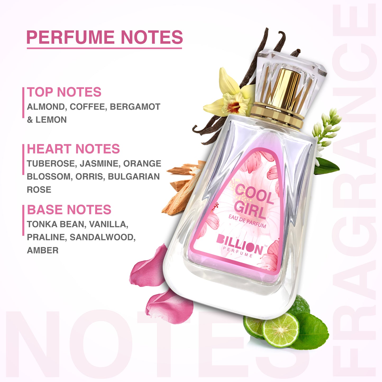 Billion Cool Girl Edu De Perfume for Women