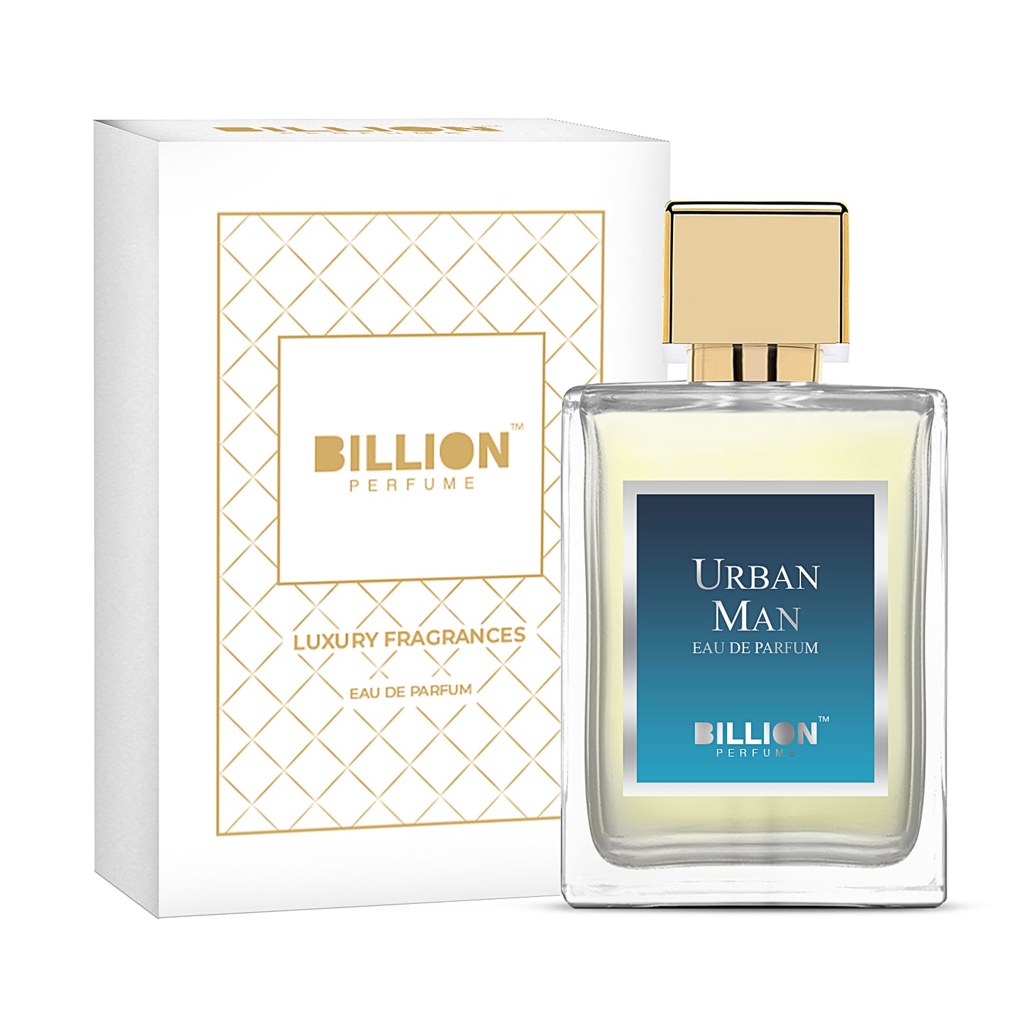 Billion Urban Man Eau De Perfume For Men - 50ML