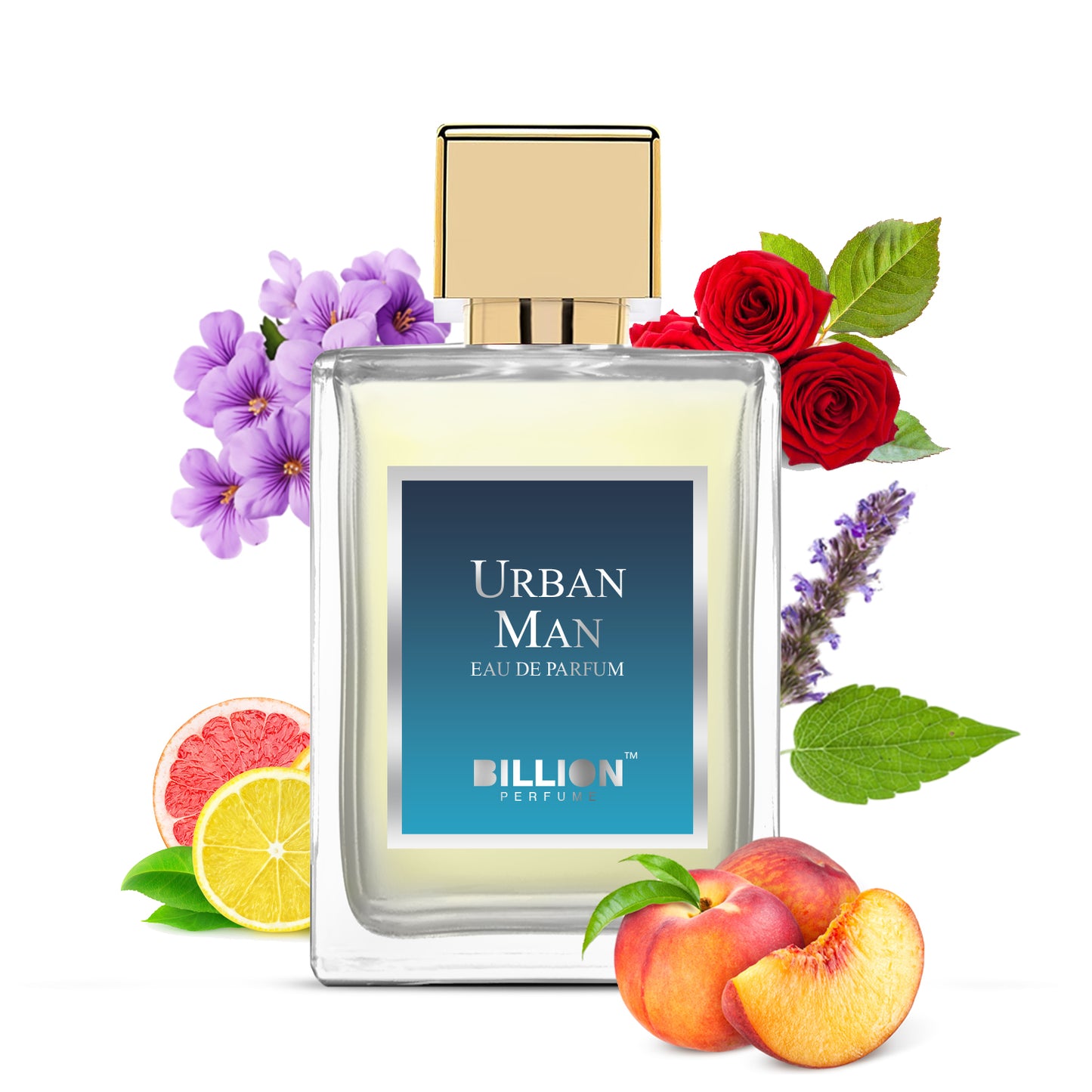 Billion Urban Man Eau De Perfume For Men - 50ML