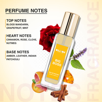 BIllion Perfume Set of 2 - Big Boss 20ml & Code 20ml