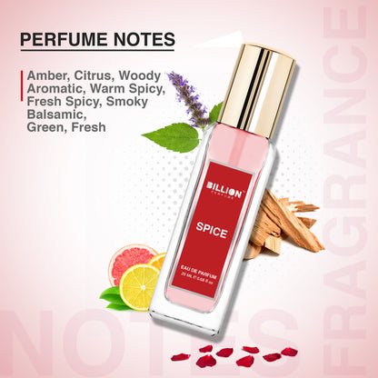 BIllion Perfume Set of 2 - Spice 20ml & Code 20ml