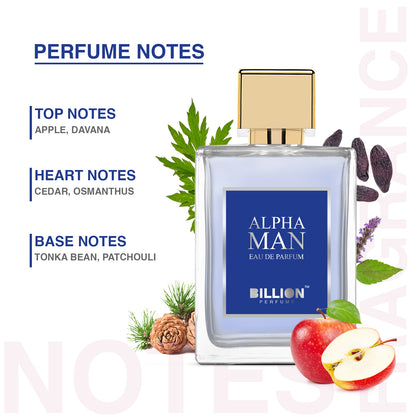 Billion Alpha Man Eau De Prerfume for Men 50ML