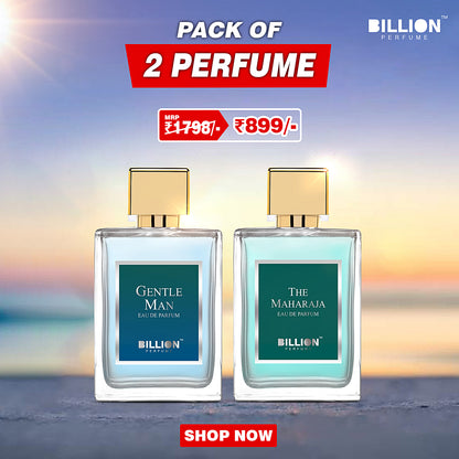 Pack of 2 BIllion Perfume ( Gentle Man 50ml + The Maharaja 50ml )