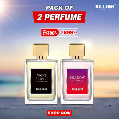 Pack of 2 Billion Perfume ( Night Lover 50ml & Shadow 50ml )
